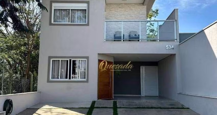Sobrado à venda, 3 dormitórios, 1 suíte, planejados, Condomínio Park Real, Indaiatuba.