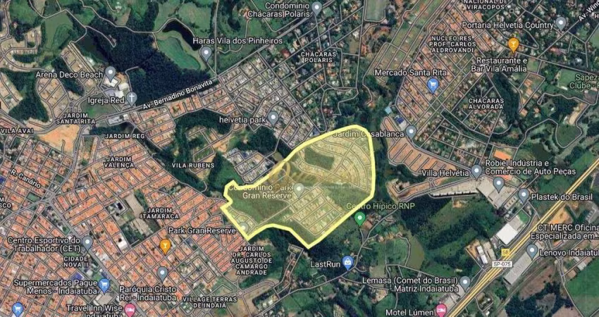 Terreno residencial à venda, 547,39 m², Condomínio Gran Reserve, Indaiatuba.
