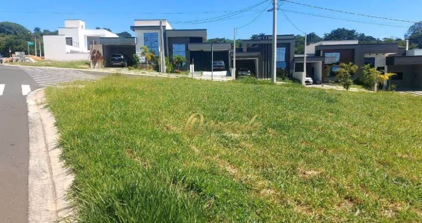 Terreno residencial à venda, plano, 304,29 m², Condomínio Gran Reserve, Indaiatuba.