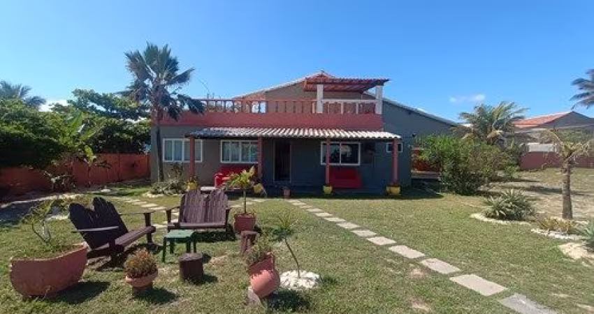 Casa da praia, pé na areia, 3 quartos, 1440 m.