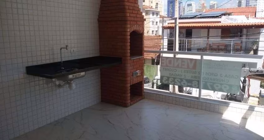 Casa sobreposta NOVA no Embaré a 5 quadras da praia