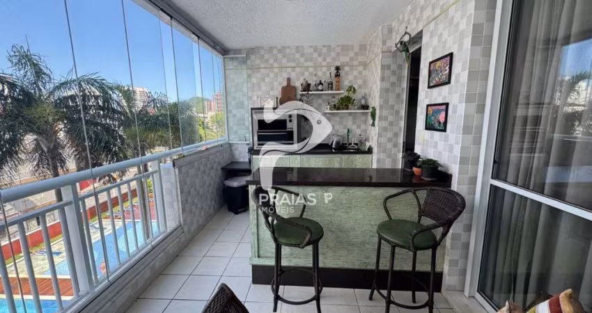 Apartamento com 3 quartos à venda na Avenida General Rondon, --, Jardim Astúrias, Guarujá