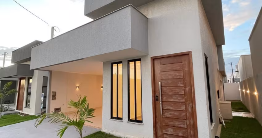 CASA TÉRREA NOVA EM CONDOMÍNIO FECHADO