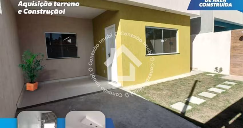 Casa no Matapoã/Mosqueiro com 2 quartos (aquisição e construção)