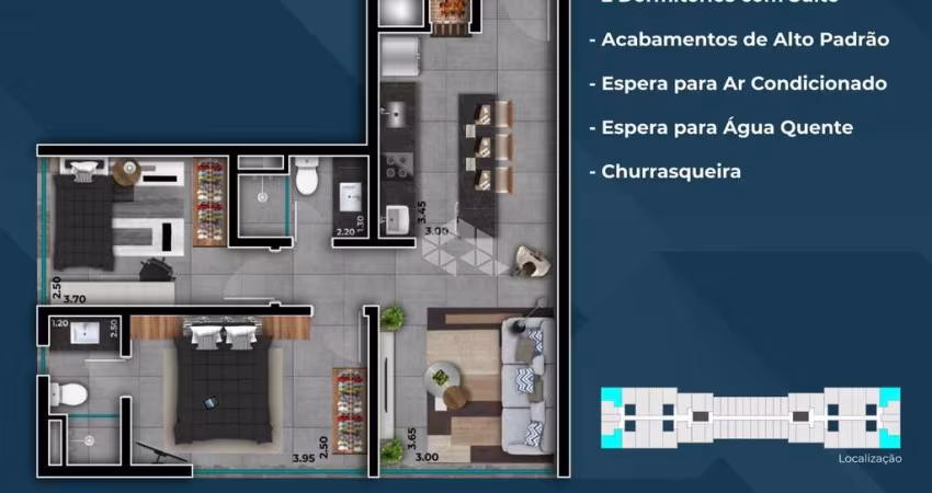 Apartamento em Atlântida