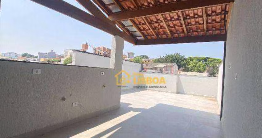 Cobertura com 2 dormitórios à venda, 100 m² por R$ 470.000 - Parque Oratório - Santo André/SP