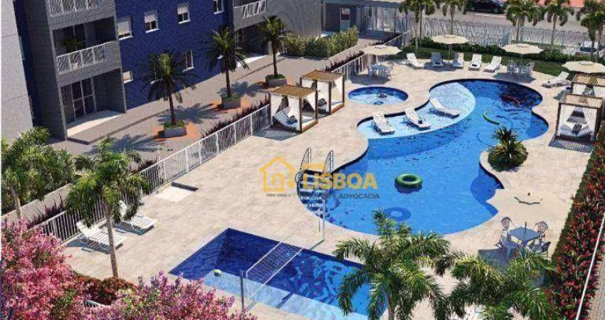 Apartamento à venda, 47 m² por R$ 350.900,00 - Vila Atlântica - Mongaguá/SP