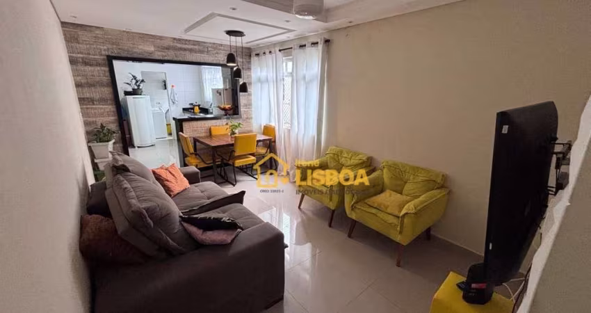 Apartamento com 2 dormitórios à venda, 72 m² por R$ 360.000,00 - Ocian - Praia Grande/SP