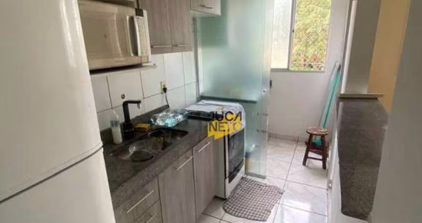 Apartamento com 2 dormitórios para alugar, 47 m² por R$ 1.800,00/mês - Parque São Vicente - Mauá/SP