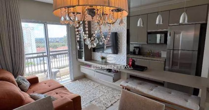 Lindo Apartamento | Parque DellOro | 2 dormitórios, 80 m² - venda por R$ 480.000 ou aluguel por R$ 2.950/mês - Mançour Daud - São José do Rio Preto/SP