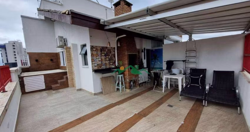 Apartamento Duplex com 3 dormitórios à venda, 216 m² por R$ 900.000,00 - Martim de Sá - Caraguatatuba/SP