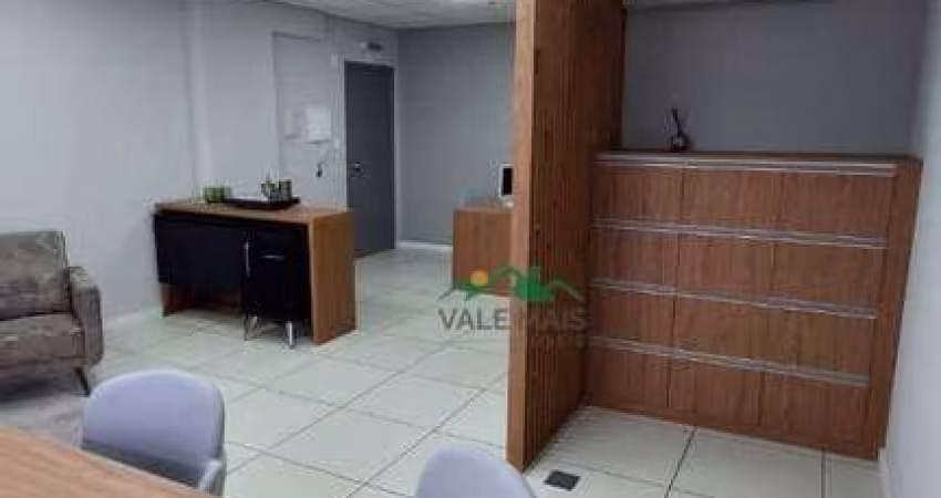 Sala, 47 m² - venda por R$ 499.000,00 ou aluguel por R$ 4.300,00/mês - Campo do Galvão - Guaratinguetá/SP