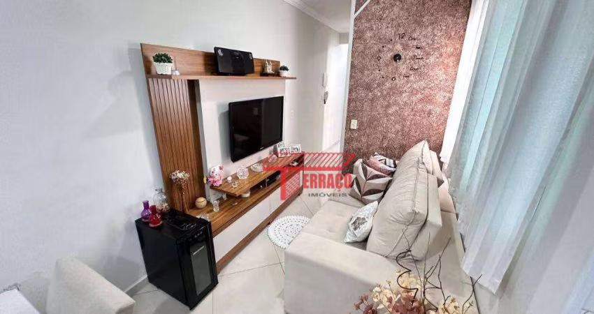 Apartamento com 2 dormitórios à venda, 60 m²  - Vila Helena - Santo André/SP
