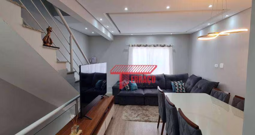 Sobrado com 2 dormitórios à venda, 123 m² por R$ 599.000,00 - Parque Novo Oratório - Santo André/SP