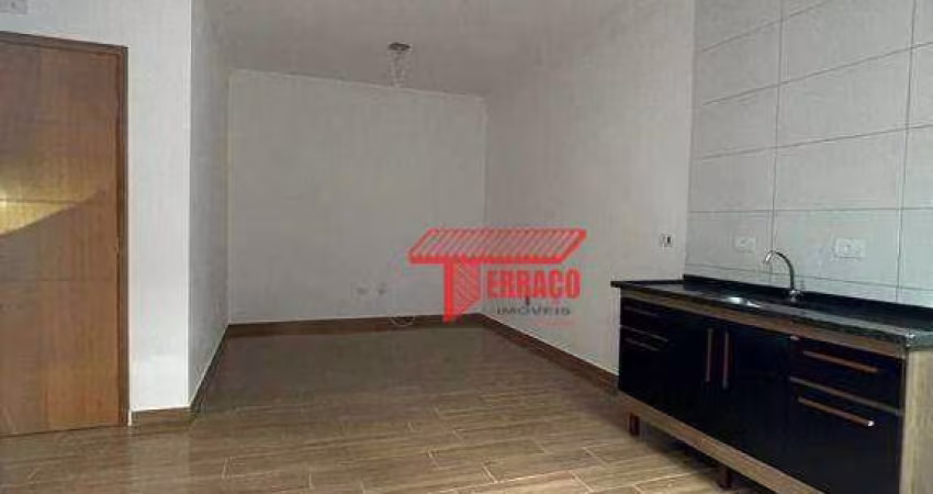Apartamento com 2 dormitórios para alugar, 48 m² - Vila Eldízia - Santo André/SP