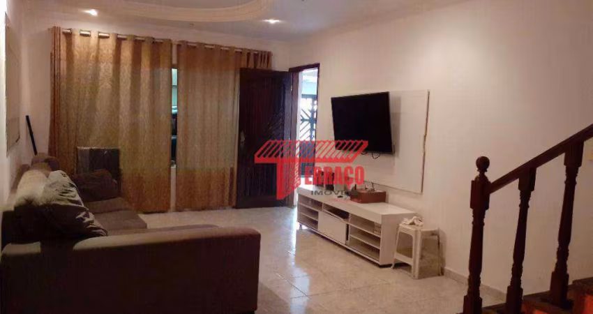 Sobrado com 3 dormitórios à venda, 183 m² por R$ 950.000,00 - Jardim do Estádio - Santo André/SP