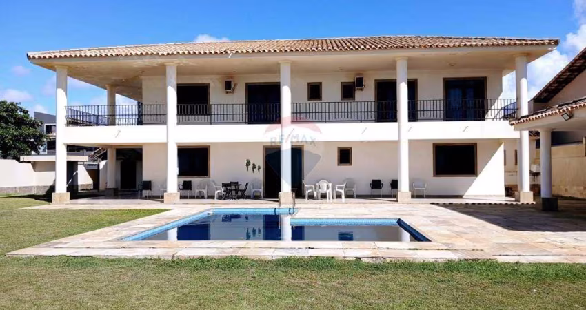 Venda de linda casa duplex, 5 quartos e 5 suítes, 900 m2,  frente para o mar, em Vilas do Atlântico, Lauro de Freitas/BA
