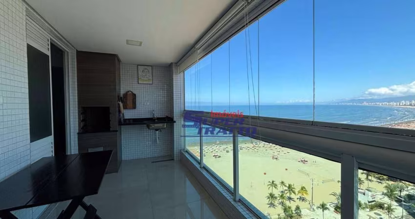 Apartamento com 3 dormitórios à venda, 142 m² por R$ 2.050.000,00 - Canto do Forte - Praia Grande/SP