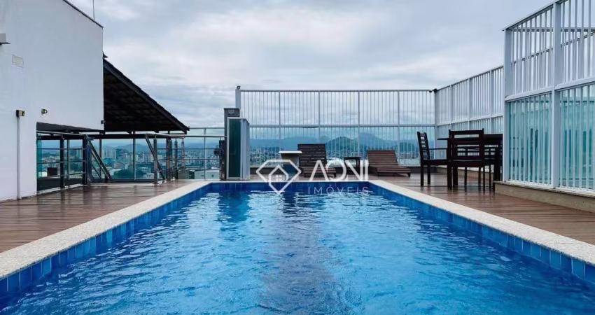 Excelente apartamento, sol da manhã, vista livre, com 2 dormitórios à venda, 60 m² por R$ 590.000 - Praia de Itapoã - Vila Velha/ES
