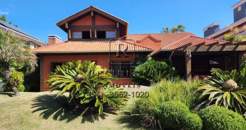 Luxuosa casa em condomínio para venda ou locação em Belém Novo, Porto Alegre-RS: 4 quartos, 4 suítes, 3 salas, 2 banheiros, 4 vagas de garagem, 350m².