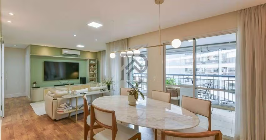 Apartamento brooklin andar alto vista livre