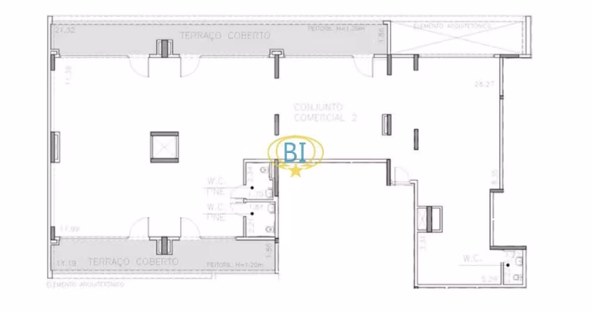 Lage comercial de 396 m² em construção à venda em Higienópolis SP, na Imobiliária Buenos Jr Imóveis