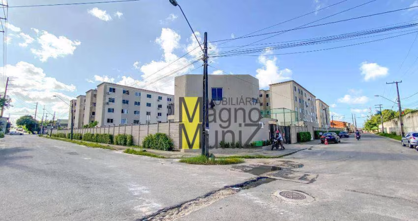 Edifício Jardim Passaré - Apartamento com 2 quartos para alugar, 44 m² por R$ 900/mês - Passaré - Fortaleza/CE