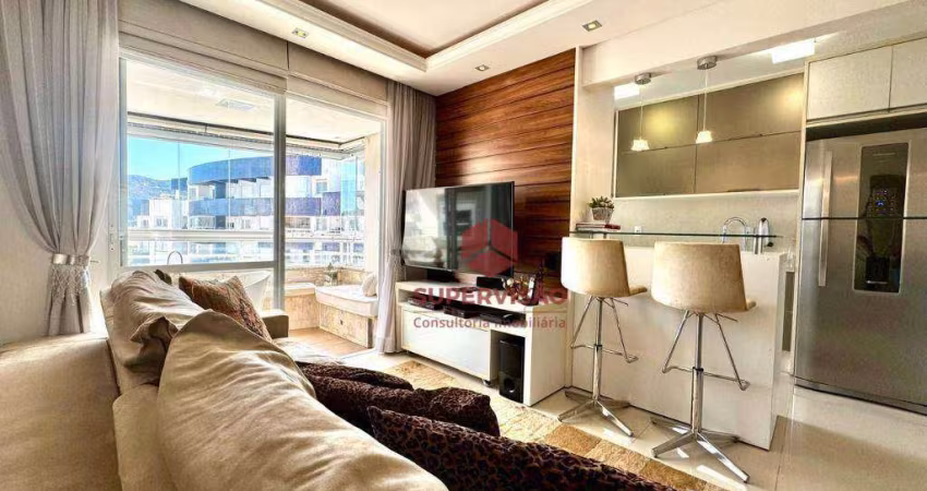 Apartamento com 2 dormitórios à venda, 76 m² por R$ 1.400.000,00 - Monte Verde - Florianópolis/SC