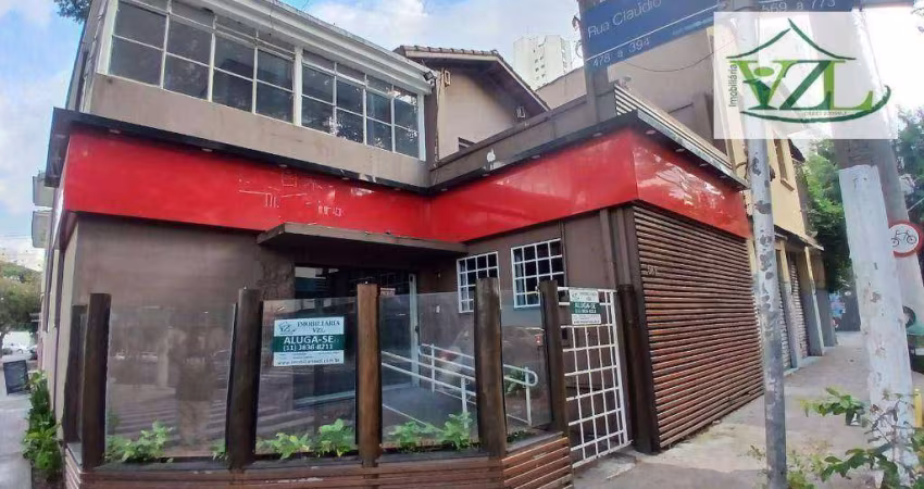 Prédio para alugar, 233 m² por R$ 14.066,00/mês - Vila Romana - São Paulo/SP