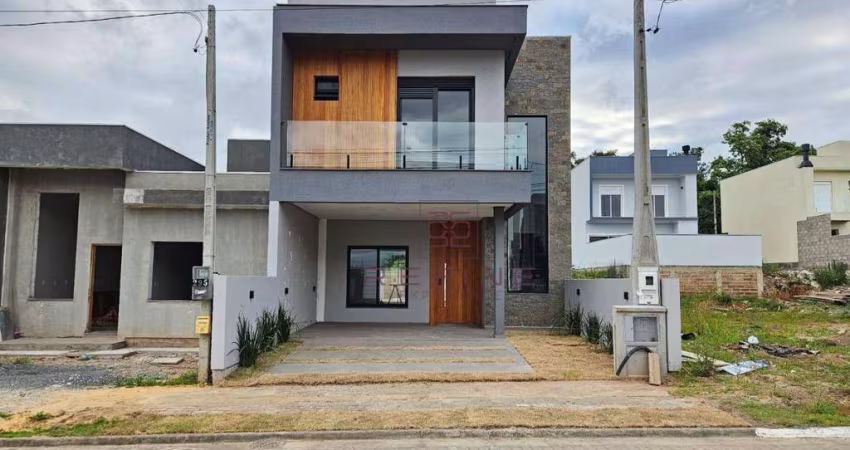 Sobrado com 3 dormitórios à venda, 145 m² por R$ 799.000,00 - Reserva Bela Vista - Gravataí/RS