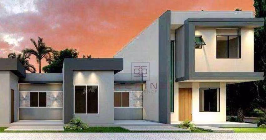 Sobrado com 3 dormitórios à venda, 90 m² por R$ 459.000,00 - Parque dos Eucalíptos - Gravataí/RS