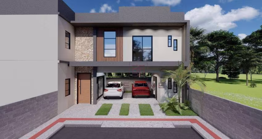 Sobrado com 3 dormitórios à venda, 190 m² por R$ 1.250.000 - Condomínio Central Square - Gravataí/RS