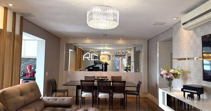 Apartamento Alto Padrão PORTEIRA FECHADA, 166m2, 4 Quartos sendo 3 Suítes.