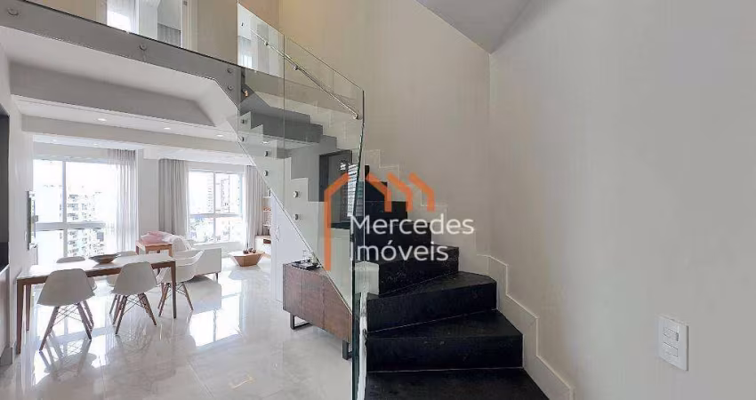Cobertura Duplex semimobiliada com 2 suítes + 1 dormitórios à venda, 145 m² por R$ 1.480.000 - Fazenda - Itajaí/SC