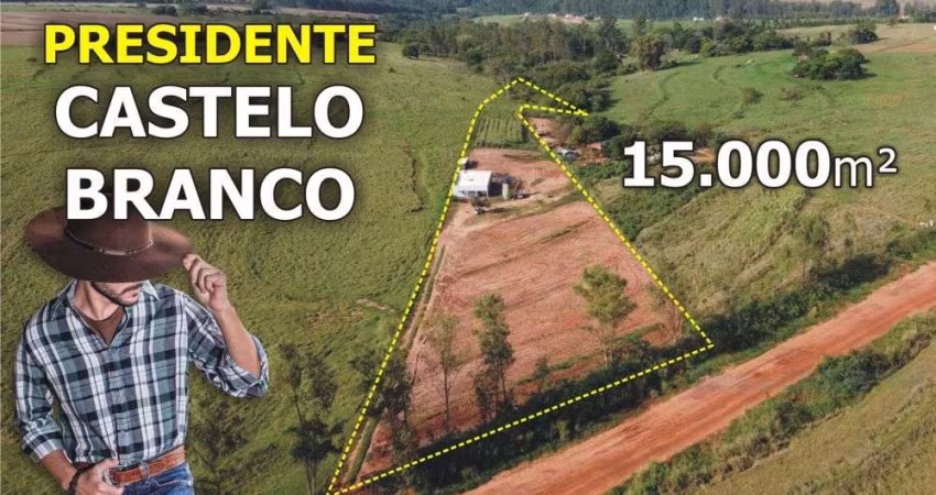 Chácara de 15.000m² em Pres. Castelo Branco - PR