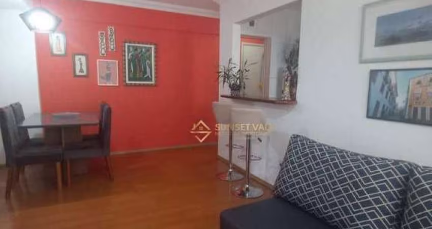 Apartamento com 2 dormitórios à venda, 60 m² - Jardim São Dimas - São José dos Campos/SP