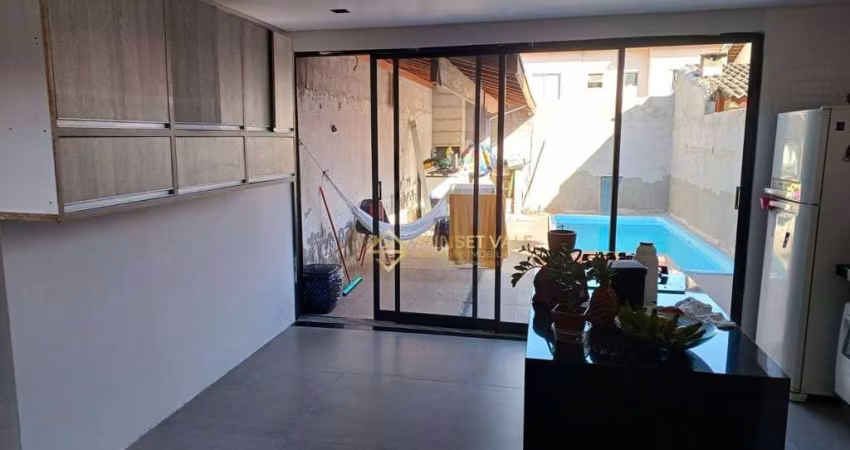 Casa com 2 dormitórios à venda, 120 m²  - Condomínio Residencial Campo Belo - São José dos Campos/SP