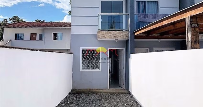 12382 - Sobrado Geminado com 02 Quartos e Sacada no bairro  Itinga