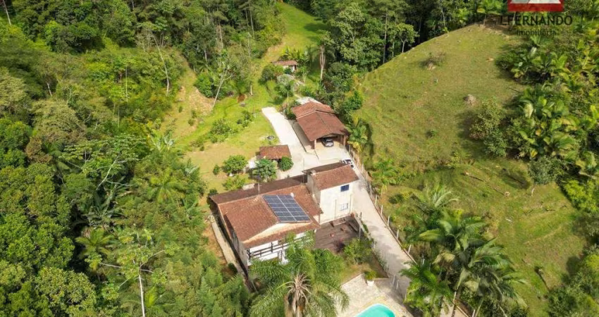 Sítio com 6 dormitórios, sendo 1 suíte à venda, 210000 m² por R$ 1.900.000 - Lageado Alto - Guabiruba/SC