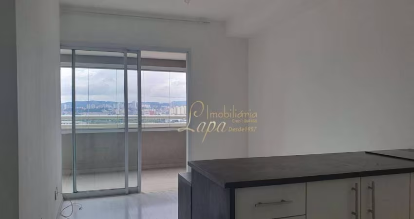 Apartamento com 1 dormitório para alugar, 45 m² por R$ 3.716,63/mês - Parque Industrial Tomas Edson - São Paulo/SP