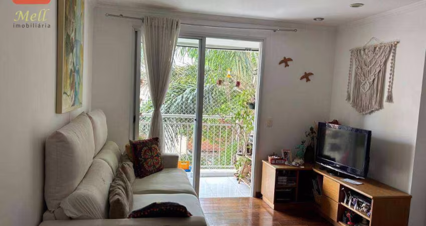 Jaguaré - lindo apartamento à venda com 67m²  de área, três dormitórios sendo uma suíte