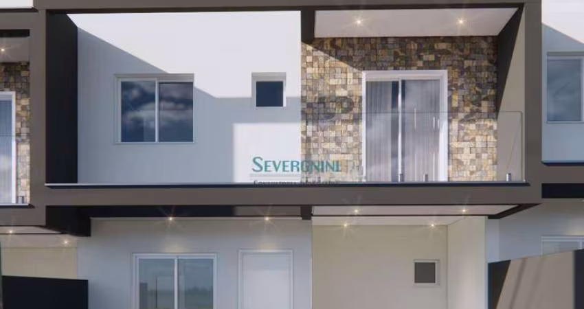 Sobrado com 3 dormitórios à venda, 101 m² por R$ 425.000,00 - Morada do Vale I - Gravataí/RS