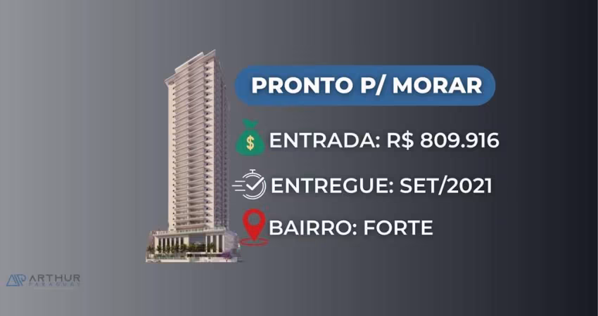 Apartamento 04 dormitórios - Lazer Completo - Bairro: Canto do Forte