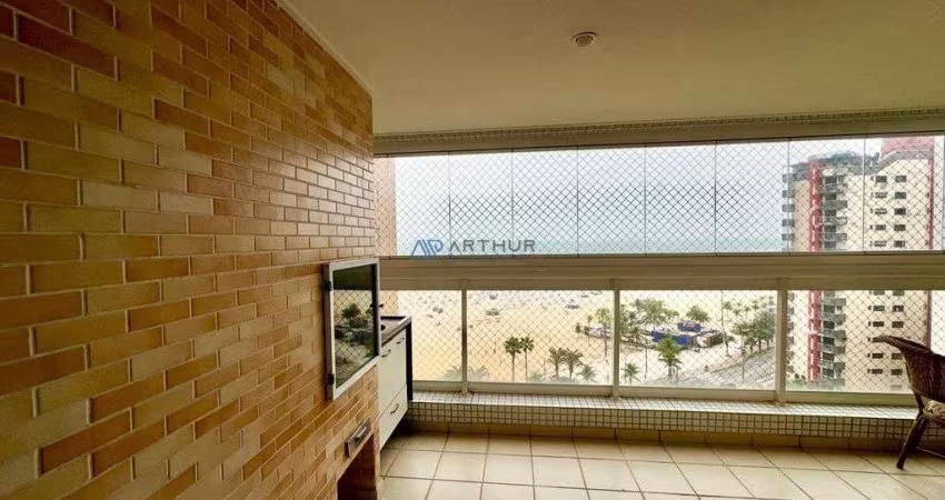 APARTAMENTO FRENTE MAR 02 DORMITÓRIOS NA GUILHERMINA
