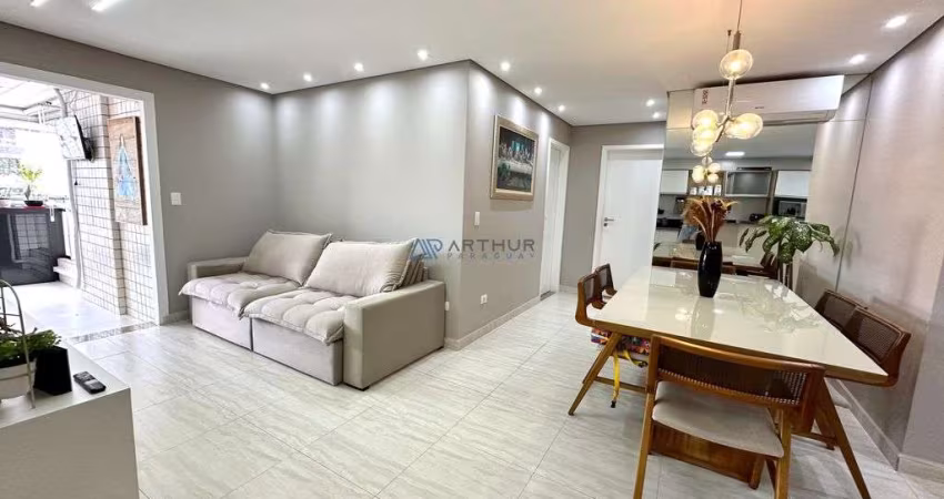Apartamento à venda em Praia Grande na Guilhermina com 2 quartos sendo 2 Suítes
