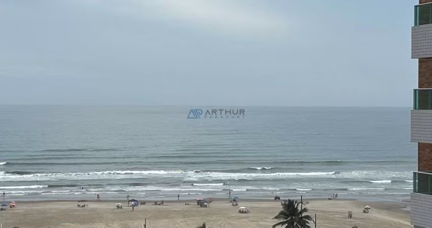 Apartamento à venda em Praia Grande na Aviação, 02 suítes, 02 vagas, vista mar