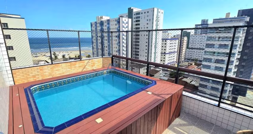 Cobertura à Venda no Bairro da Guilhermina com 3 suítes e piscina privativa