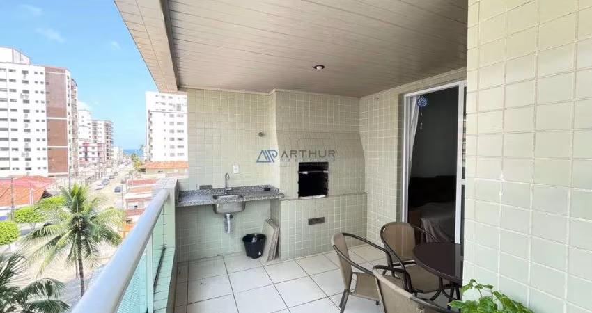 Apartamento à venda em Praia Grande no bairro Aviação com vista para o mar
