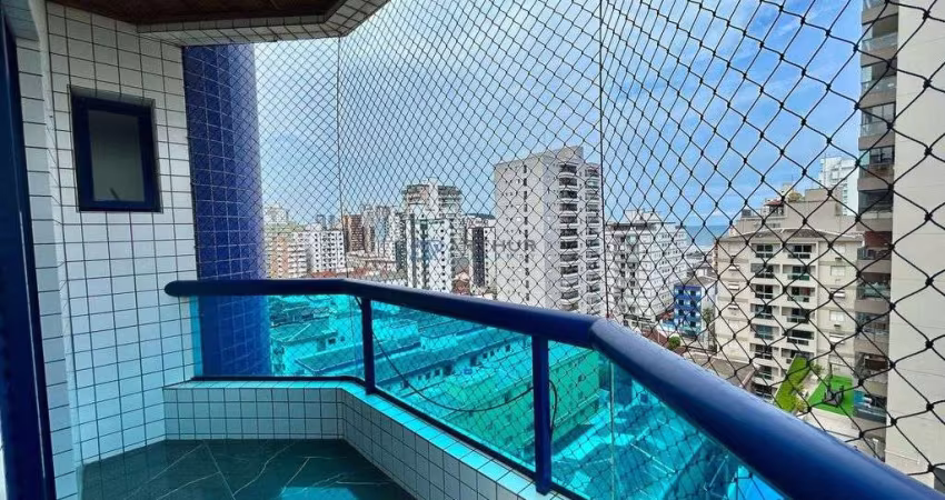 Apartamento à venda em Praia Grande na Guilhermina com 03 dormitórios, 106m²