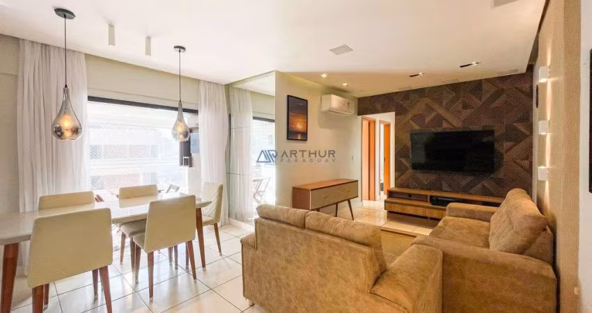 Apartamento  à Venda em Praia Grande com 3 quartos, 3 banheiros, 2 vagas e 120m²